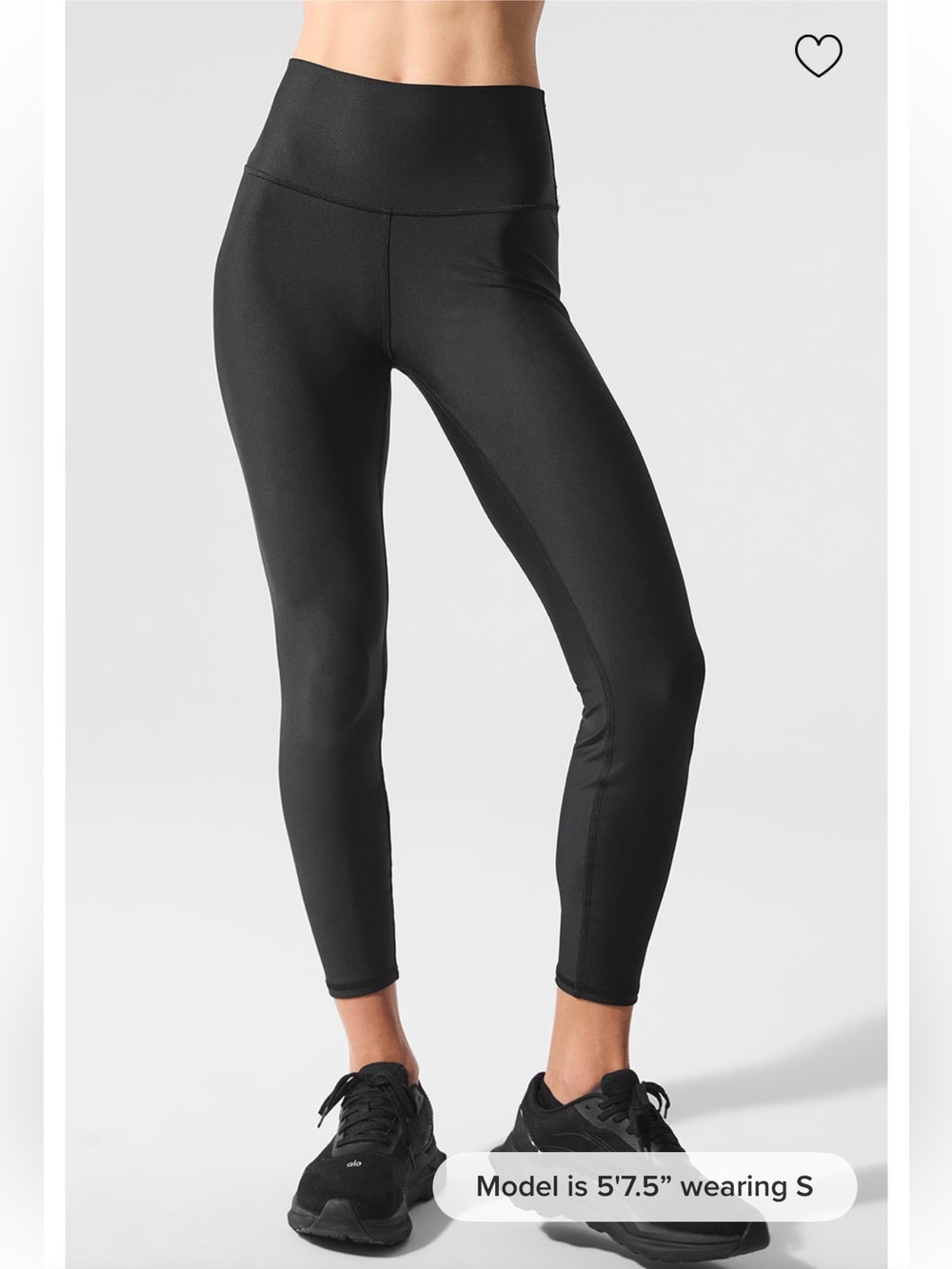 ALO Yoga 7/8 High-Waist Airlift Legging - Black